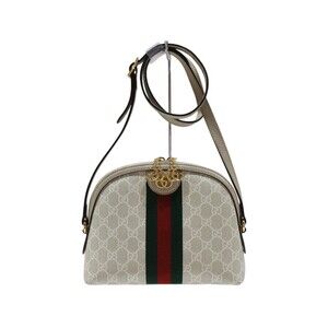 GUCCI Ophidia Shoulder Bag GG Supreme Canvas White Beige Tan Green Red the